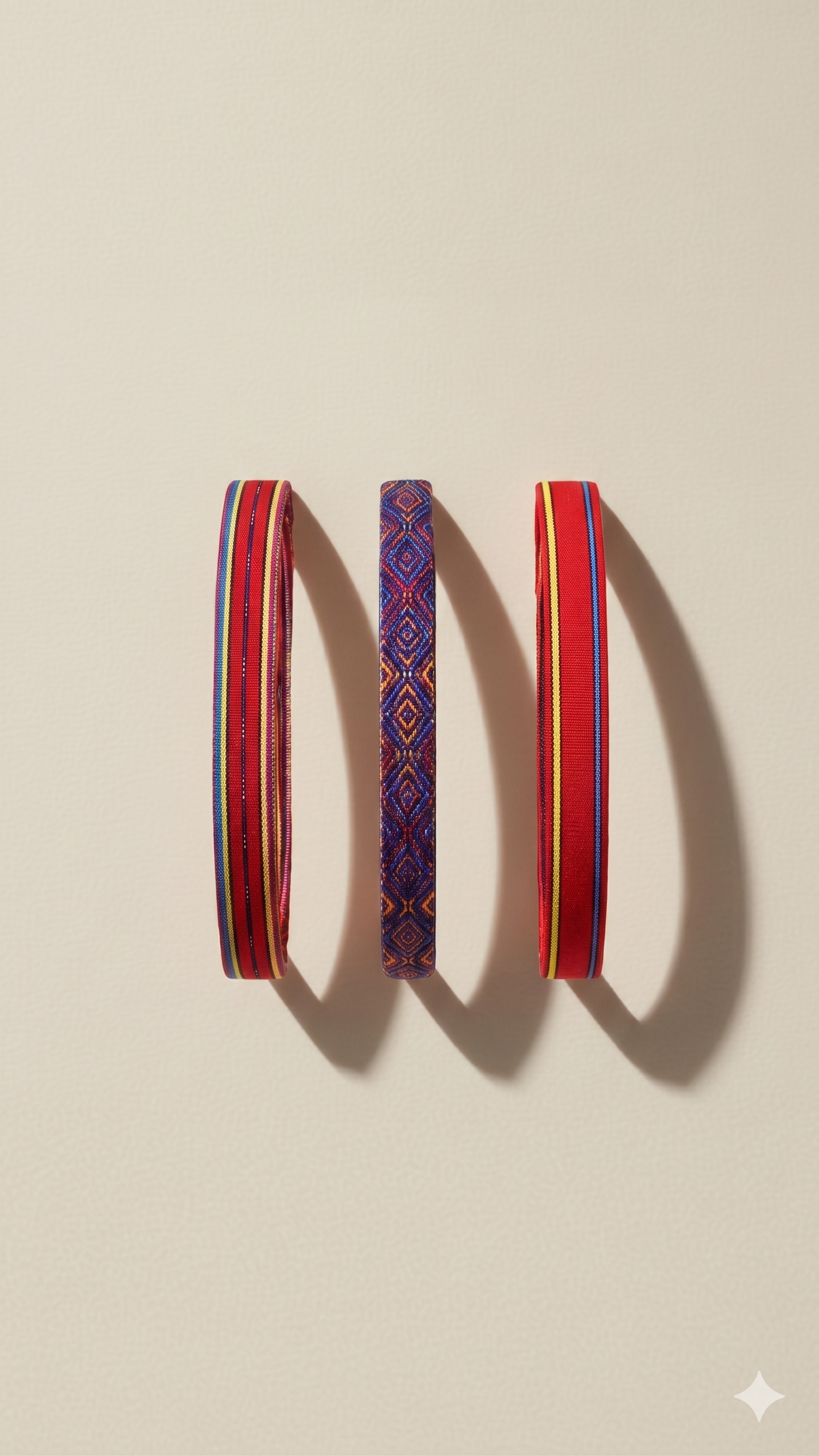 Woven bracelets (set of 3)